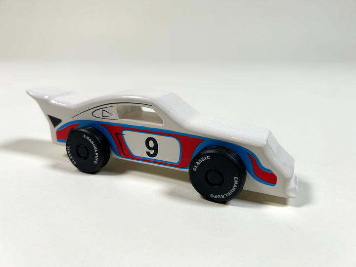 PORSCHE 911 RSR INSPIRED WOODEN TOY CAR